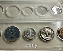 90% Silver Custom Mint Set $1.85 FV of Silver + Buffalo & Indian Head Coin