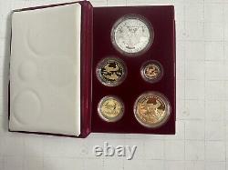 American Eagle. 10th Anniversary Set. Proof Bullion Coins