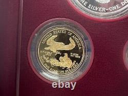 American Eagle. 10th Anniversary Set. Proof Bullion Coins