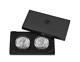 American Eagle 2021 One Ounce Silver Reverse Proof Two-coin Set Designer Edition
