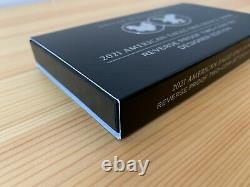 American Eagle 2021 One Ounce Silver Reverse Proof Two-Coin Set Designer Edition