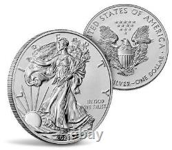 American Eagle 2021 One Ounce Silver Reverse Proof Two-Coin Set Designer Edition