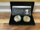 American Eagle One Ounce Silver Reverse Proof Two-coin Set Designer Edition 21xj