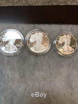 American Eagle Silver Coins Proof Set 1986-2019