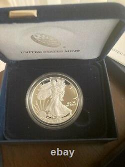 American Eagle Silver Proof Coins Set of 5 Each 1oz pure Silver Bullion. 5 oz