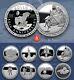Apollo 11 Complete 8-coin Set Each 1oz. 999 Fine Silver Proof Like In-hand