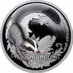Australia 2010-2011 Bush Babies 5-Coin Complete Collection Pure Silver Proof Set
