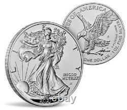 BOX IN HAND American Eagle 2021 One Ounce Silver Reverse Proof Two-Coin Set