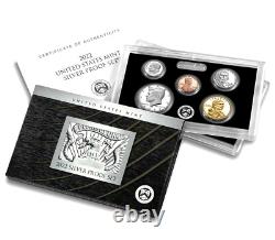 BUY HERE 2022-S Silver Proof 10-Coin Set- From the San Fran Mt-(22RH)+Extras