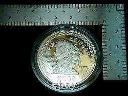Beautiful & Scarce 2000 Leif Ericson 2 Silver Proof U. S Millennium Coin Set
