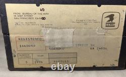 Bicentennial SEALED U. S. MINT BOX (5) 1976S PROOF SETS $1,50c, 25c, 10c, 5c, 1c