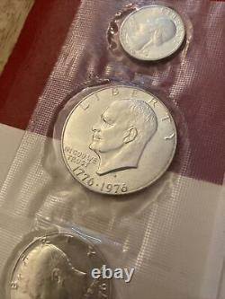 Bicentennial Silver Set Lot 40% BU Bullion Kennedy Eisenhower 1976 Vintage GIFT