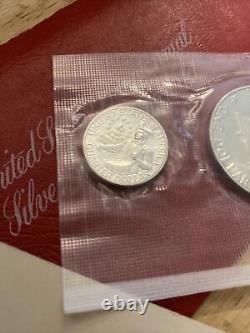 Bicentennial Silver Set Lot 40% BU Bullion Kennedy Eisenhower 1976 Vintage GIFT