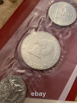 Bicentennial Silver Set Lot 40% BU Bullion Kennedy Eisenhower 1976 Vintage GIFT