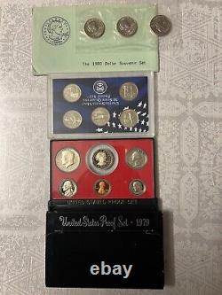 Big Grab Box With 68 Coins / Items, Silver Sets, Gold, Mint Sets, Proof Sets #6