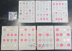 Bulk New Zealand Numismatics Pre Decimal Albums, Silver Proof Sets & UNC Coins