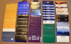 Complete Run Us Silver Proof Sets Dated 1992 To 2015 & 1956 To 2015 Proof Sets