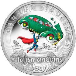 Canada 2014 Superman Iconic Comic Book Cover Art 3 Coin Pure Silver Proof Set