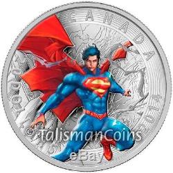 Canada 2014 Superman Iconic Comic Book Cover Art 3 Coin Pure Silver Proof Set
