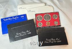 Coin Collection US Uncirculated Proof Sets