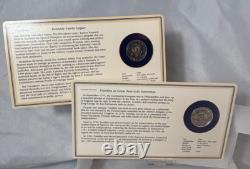 Coin Collection US Uncirculated Proof Sets Eisenhower Silver Dollar Kennedy 1/2s
