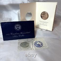 Coin Collection US Uncirculated Proof Sets Eisenhower Silver Dollar Kennedy 1/2s