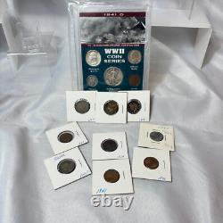Coin Collection US Uncirculated Proof Sets Eisenhower Silver Dollar Kennedy 1/2s