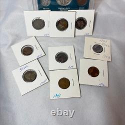 Coin Collection US Uncirculated Proof Sets Eisenhower Silver Dollar Kennedy 1/2s