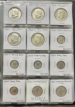 Coin Lot Silver US Old Vintage Ikes Indians Heads V Nickels Proofs 1oz + Silver