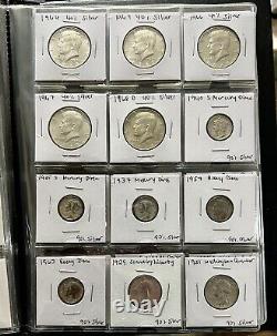 Coin Lot Silver US Old Vintage Ikes Indians Heads V Nickels Proofs 1oz + Silver