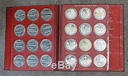 Collectors Franklin Mint SILVER Thomason Medallic BIBLE 60 Proof Coin Set RARE