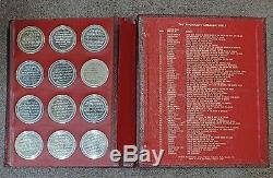 Collectors Franklin Mint SILVER Thomason Medallic BIBLE 60 Proof Coin Set RARE