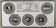 Complete 2007-s 5 Coin State Quarter Silver Proof Set Ngc Pf70 Ultra Cameo