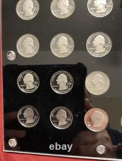 Complete 2010-2021 Silver Proof U. S. National Park Quarters Set withCapital Holder