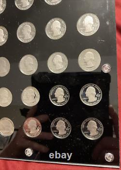 Complete 2010-2021 Silver Proof U. S. National Park Quarters Set withCapital Holder