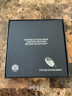 Complete 2017 US Limited Edition Silver Proof Set OGP, C. O. A. Pristine