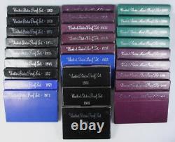 Complete Run of 27 US Mint Proof Sets 1971-1997 144 Total Proof Coins