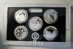 Complete set of America the Beautiful Quarters Silver Proof Sets 10 sets 2010-19