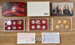 Consecutive Run 30 Silver Proof Sets 1992-2020. Key 2012 2020 2018 Reverse Set