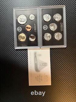 Consecutive Run 33 Silver Proof Sets 1992-2023. Key 2012 2020 2018 Reverse Set
