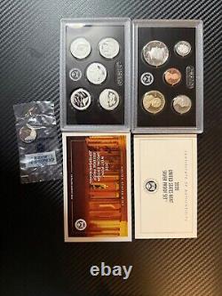 Consecutive Run 33 Silver Proof Sets 1992-2023. Key 2012 2020 2018 Reverse Set