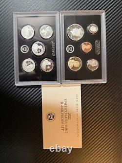 Consecutive Run 33 Silver Proof Sets 1992-2023. Key 2012 2020 2018 Reverse Set