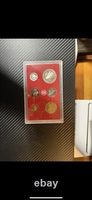 Consecutive Run 33 Silver Proof Sets 1992-2023. Key 2012 2020 2018 Reverse Set