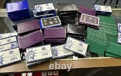 DEALERS LOT! Bulk Lot of 20 (1968-2006) U. S. MINT PROOF SETS. Greysheet Deal