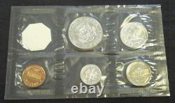 DEALER LOT (5) 1964 SILVER PROOF SETS WITH ACCENTED HAIR KENNEDY 50c (1901)