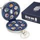 Doctor Who 11 Doctor Fob Set 11x 1/2oz Proof Silver Coin With Free Tardis
