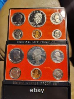 ESTATE LOT! 1968-1998 (31) U. S. Proof Sets, 160 Coins