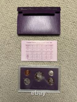 ESTATE LOT Lot of US Mint Proof Sets Various Years 1991- 1998 OGP & COA 17 Sets
