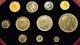 Edward Vii 1902 Matt Proof Gold & Silver Short Set 11 X Coins 1106