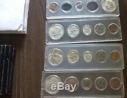 Eisenhower Ike Silver dollar Mint Proof Coin Sets Franklin half More